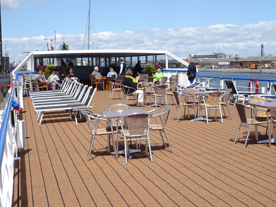 riviercruiseschip dek