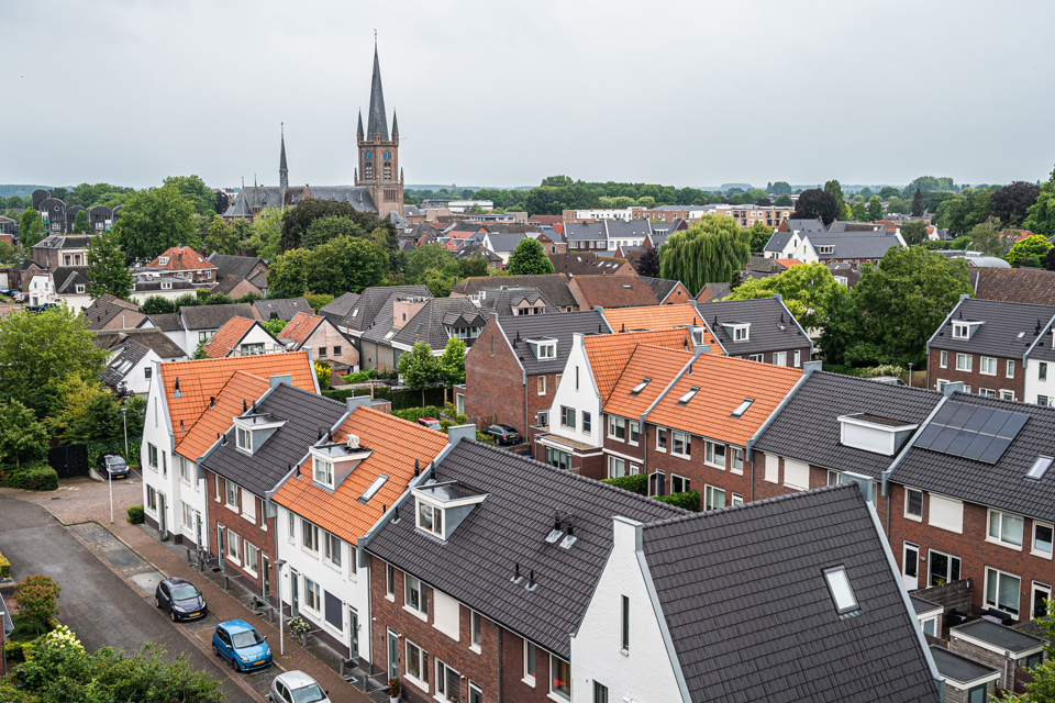 Druten Woonwijk Centrum Van Bovenaf.JVG